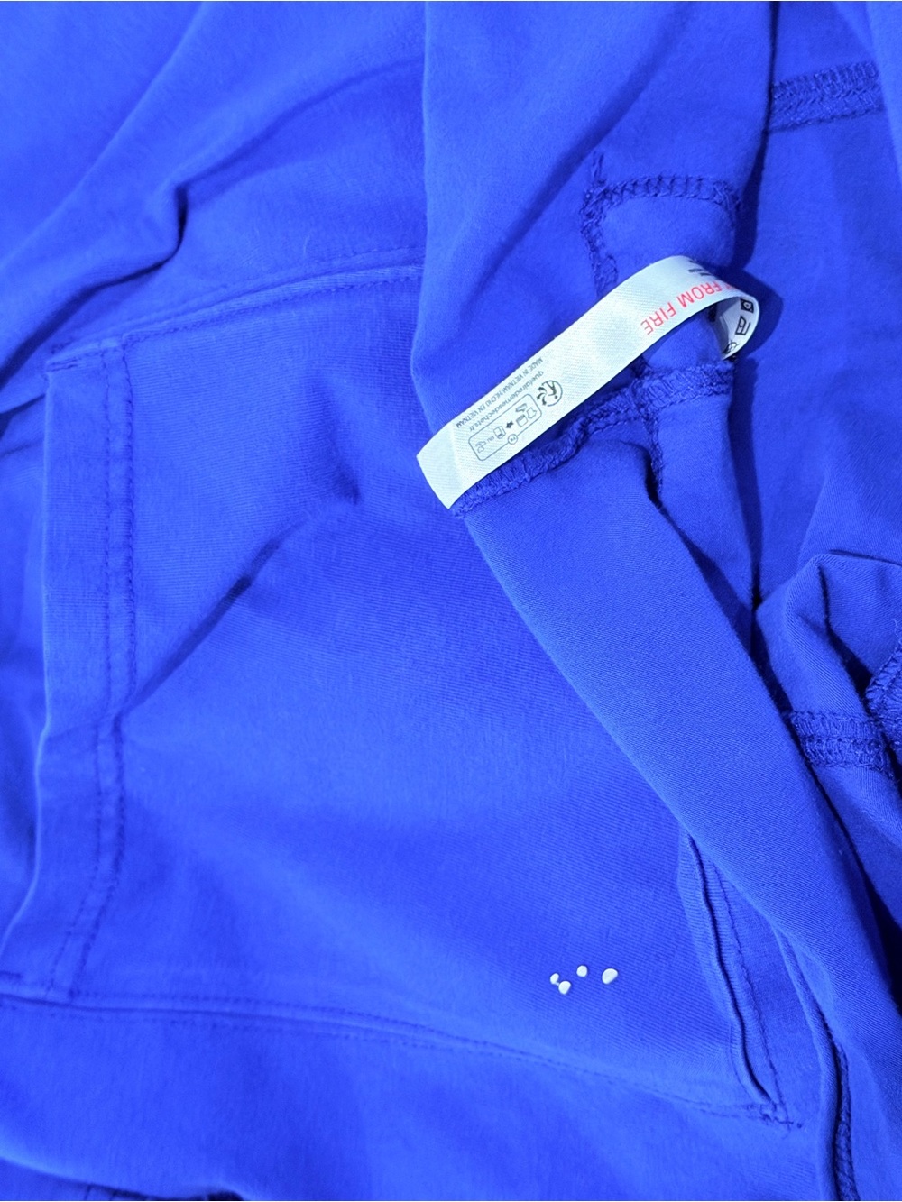 Free People Movement Hot Shot Romper -Blue Short Sleeve with Pockets - Picture 9 of 9
